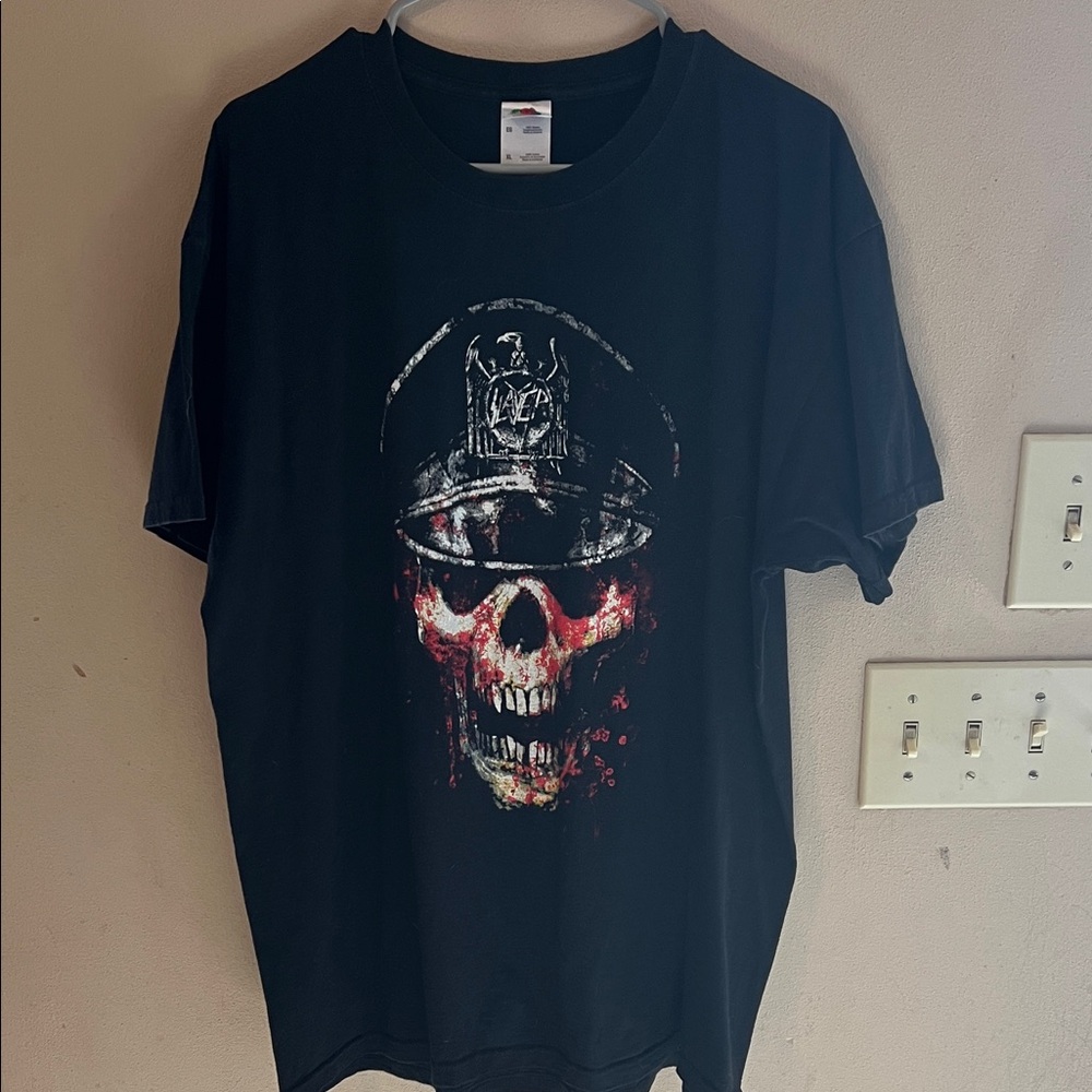 SLAYER Y2K SKULL BAND SHIRT XL